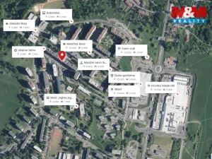 Pronájem bytu 2+1, Česká Lípa, Pražská, 53 m2