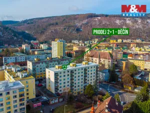 Prodej bytu 2+1, Děčín, Pohraniční, 62 m2