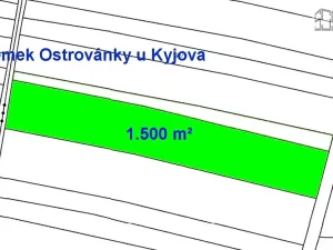 Prodej pozemku pro bydlení, Ostrovánky, 1500 m2