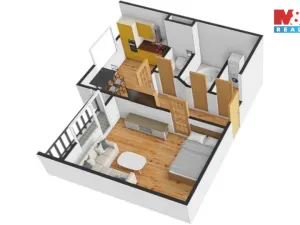 Pronájem bytu 1+1, Rychnov nad Kněžnou, Mírová, 40 m2