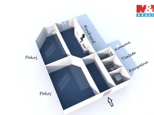 Pronájem bytu 2+1, Plzeň - Jižní Předměstí, Kardinála Berana, 90 m2