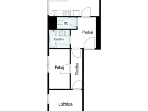 Prodej bytu 3+kk, Praha - Kamýk, Mariánská, 65 m2