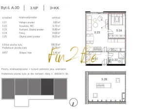 Prodej bytu 3+kk, Černá v Pošumaví - Dolní Vltavice, 100 m2