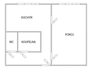Prodej bytu 1+1, Karlovy Vary, Krymská, 37 m2