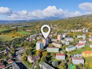 Pronájem bytu 2+1, Krupka, Sídliště, 53 m2