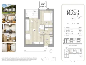 Prodej bytu 2+kk, Černá v Pošumaví, 43 m2