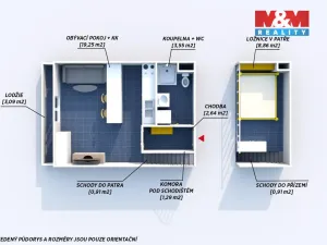 Prodej bytu 1+kk, Praha - Stodůlky, Jaroslava Foglara, 37 m2