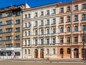 Pronájem bytu 1+kk, Praha - Holešovice, Dukelských hrdinů, 26 m2