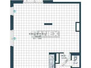 Pronájem obchodního prostoru, Praha - Hloubětín, Laponská, 73 m2