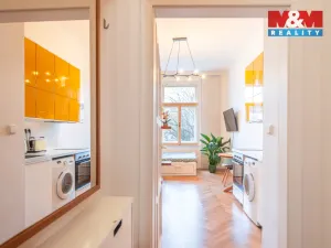 Pronájem bytu 1+kk, Praha - Nusle, náměstí Bratří Synků, 23 m2