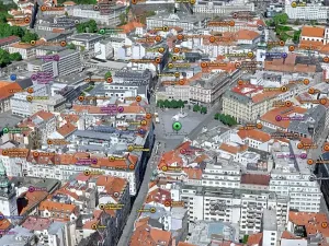 Pronájem obchodního prostoru, Brno, náměstí Svobody, 263 m2