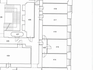 Pronájem kanceláře, Brno, Josefská, 13 m2