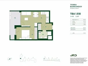Prodej bytu 2+kk, Praha - Hlubočepy, Silurská, 45 m2