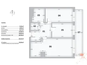 Prodej bytu 3+kk, Praha - Hloubětín, Laponská, 66 m2