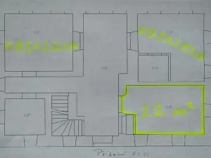 Pronájem kanceláře, Smržovka, Na Kopečku, 20 m2