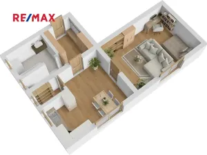 Prodej bytu 1+1, Benátky nad Jizerou, Dražická, 50 m2