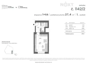 Prodej bytu 1+kk, Praha - Strašnice, Čestlická, 26 m2