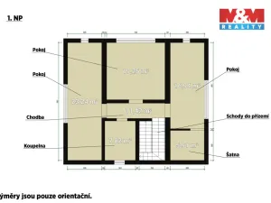 Prodej rodinného domu, Vodochody - Hoštice, Na Kopečku, 168 m2