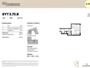Prodej bytu 1+kk, Brno, 29 m2