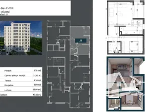 Prodej bytu 2+kk, Bar, Černá Hora, 43 m2