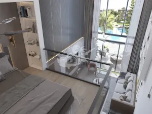 Prodej bytu 1+1, Trikomo, Kypr, 65 m2