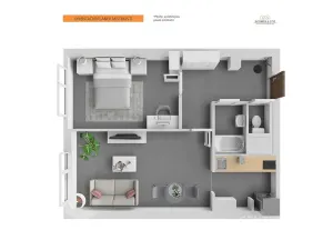 Prodej bytu 2+kk, Praha, Tatarkova, 42 m2