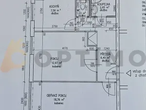Pronájem bytu 2+1, Praha - Letňany, Tupolevova, 51 m2