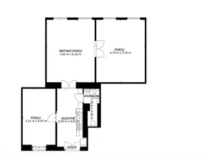 Prodej bytu 3+kk, Praha - Karlín, U nádražní lávky, 101 m2