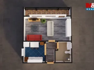 Pronájem bytu 1+1, Dolní Poustevna, Vilémovská, 31 m2