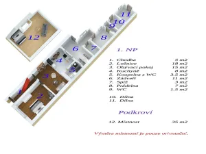 Prodej rodinného domu, Žabčice, Hřbitovní, 104 m2
