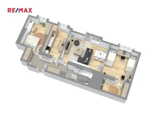 Prodej bytu 3+1, Chrudim, Palackého třída, 92 m2