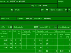 Prodej lesa, Huslenky, 16650 m2