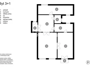 Prodej bytu 3+1, Praha - Nové Město, Soukenická, 99 m2
