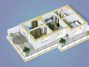 Prodej bytu 4+kk, Třešť, Nádražní, 70 m2