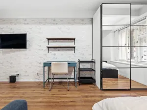 Pronájem bytu 1+1, Praha - Žižkov, Čajkovského, 36 m2