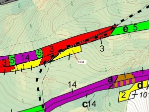 Dražba lesa, Jesenice, 1636 m2