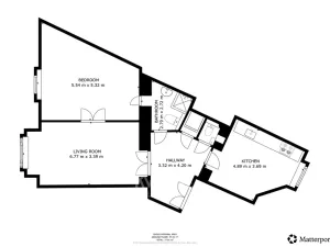 Pronájem bytu 3+kk, Praha - Vršovice, Kodaňská, 77 m2