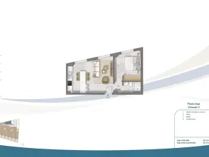 Prodej bytu 2+kk, San Pedro del Pinatar, Španělsko, 42 m2