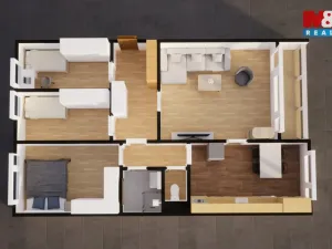 Prodej bytu 4+1, Ústí nad Labem - Severní Terasa, Rabasova, 78 m2