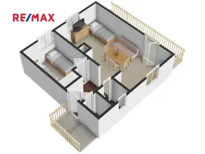 Prodej chaty, Černošín, 46 m2