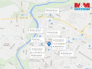 Pronájem bytu 2+1, Jindřichův Hradec - Jindřichův Hradec II, Miřiovského, 52 m2