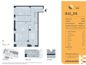 Prodej bytu 3+kk, Praha - Bohnice, Lodžská, 87 m2