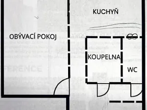 Pronájem bytu 1+1, Brumov-Bylnice, Am. Kutinové, 38 m2