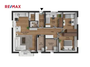 Prodej rodinného domu, Kladno, Třebichovická, 98 m2