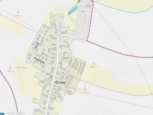 Prodej pozemku pro bydlení, Divec, 1680 m2