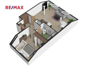 Prodej bytu 2+kk, Plzeň, Rubešova, 59 m2