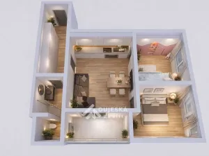 Prodej bytu 3+kk, Boskovice, Na Výsluní, 57 m2