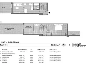 Prodej bytu 2+kk, Pag, Chorvatsko, 47 m2