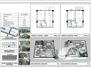 Prodej bytu 2+kk, Qerret, Albánie, 68 m2