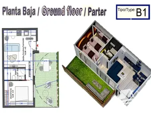 Prodej bytu 2+kk, Torrevieja, Španělsko, 33 m2